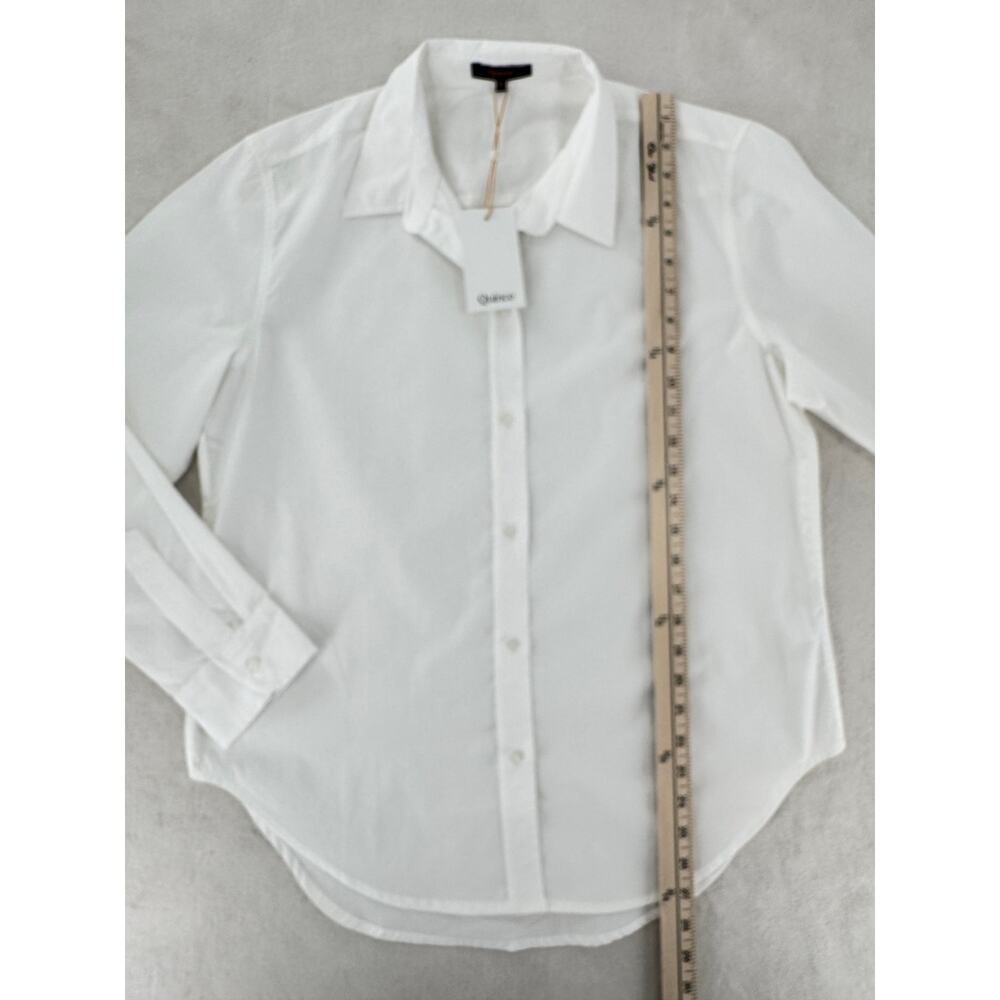 Quince Women's Cotton Poplin Long Sleeve Button Down Shirt Minimalistic M NWT - Picture 6 of 7